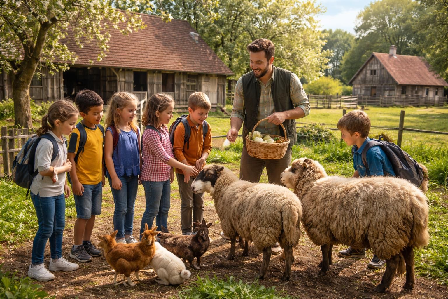 Pourquoi choisir une ferme pédagogique à Rouen pour vos sorties scolaires ?