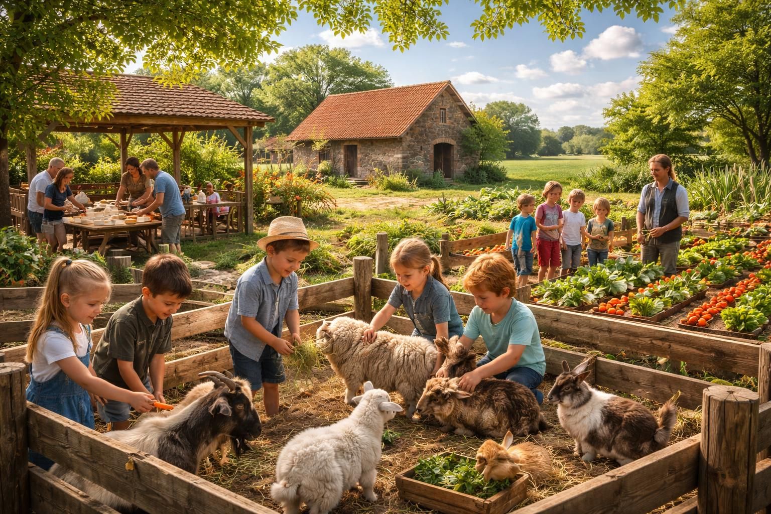 Une journée parfaite à la ferme pédagogique à Berck : que faire ?