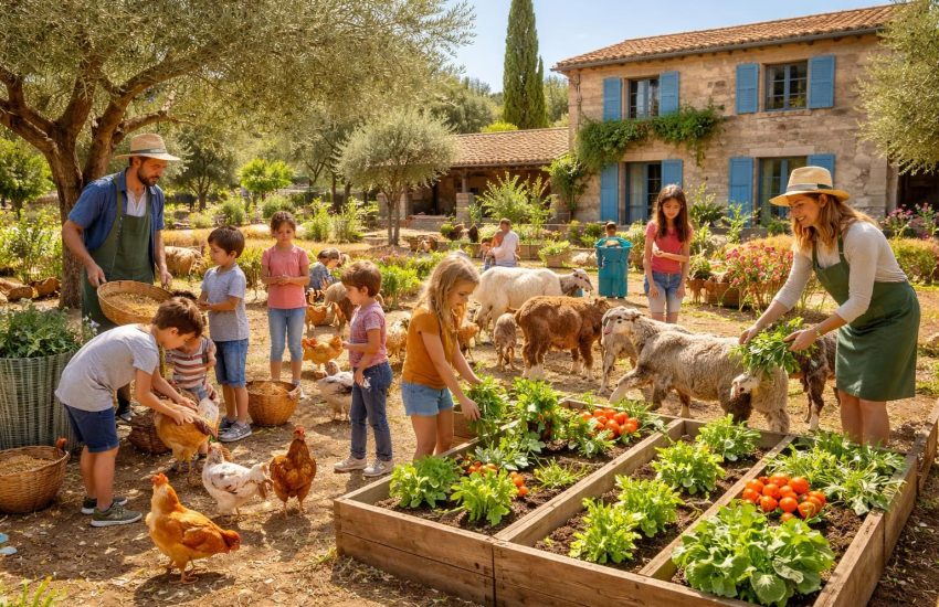 découvrez les ateliers pratiques d'une ferme pédagogique à arles, où petits et grands apprennent en s'amusant au contact des animaux et de la nature.